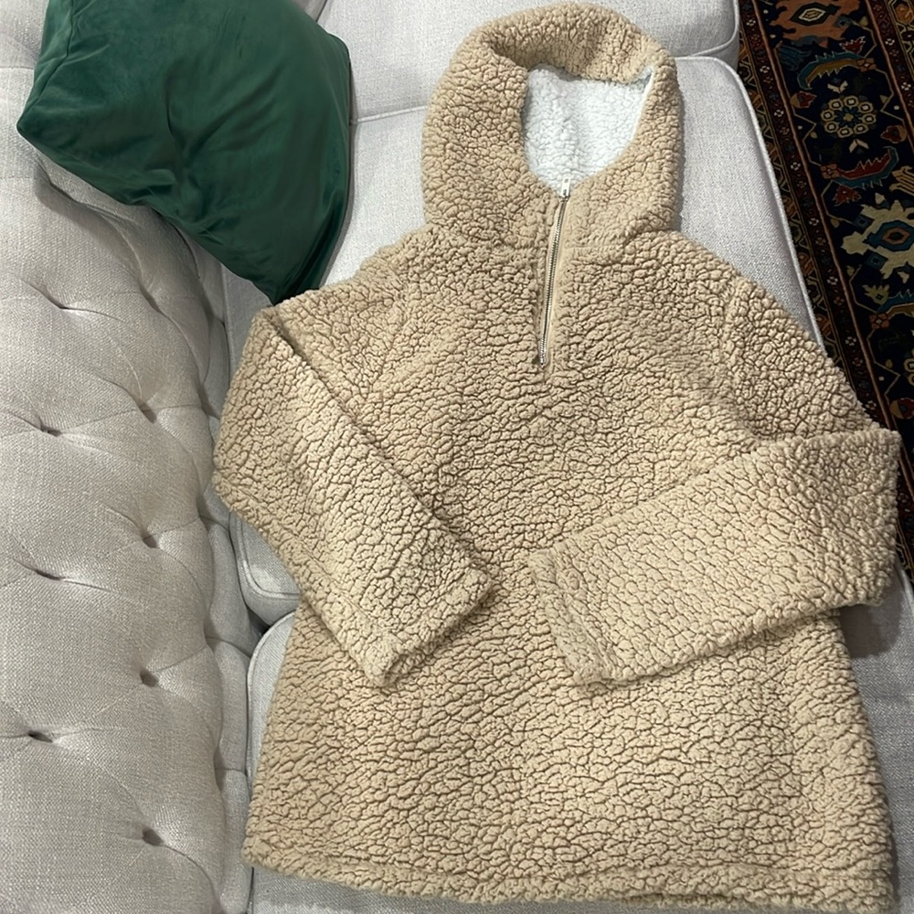 Luna Tuccini fuzzy sweater used.